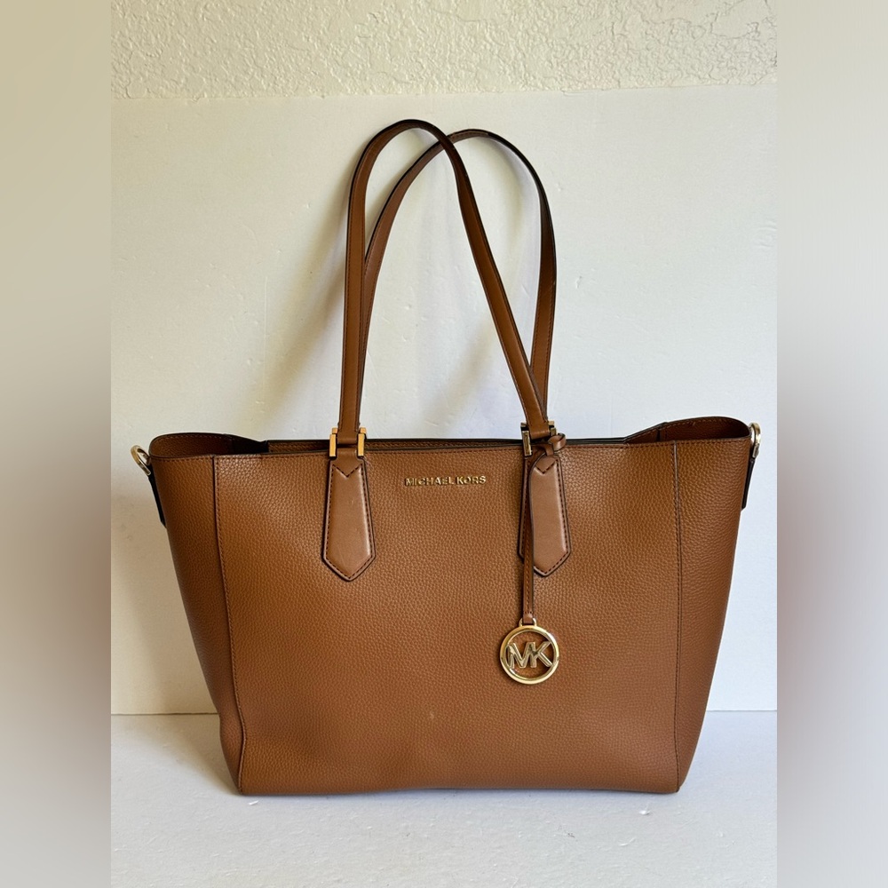 MICHAEL KORS Tote Bag Solid Brown Color
